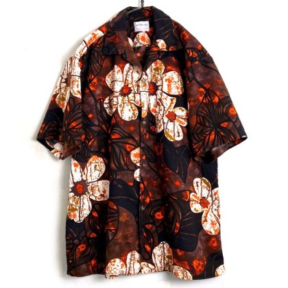  ΡBishopsۥơ ϥ ϥ磻󥷥ġ1970's-Vintage Loop Collar Hawaiian Shirt