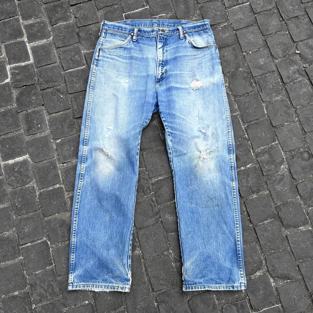 ヴィンテージ ラングラー ストレート デニム パンツ【Wrangler ヴィンテージ ラングラー ストレート デニム パンツ【Wrangler
