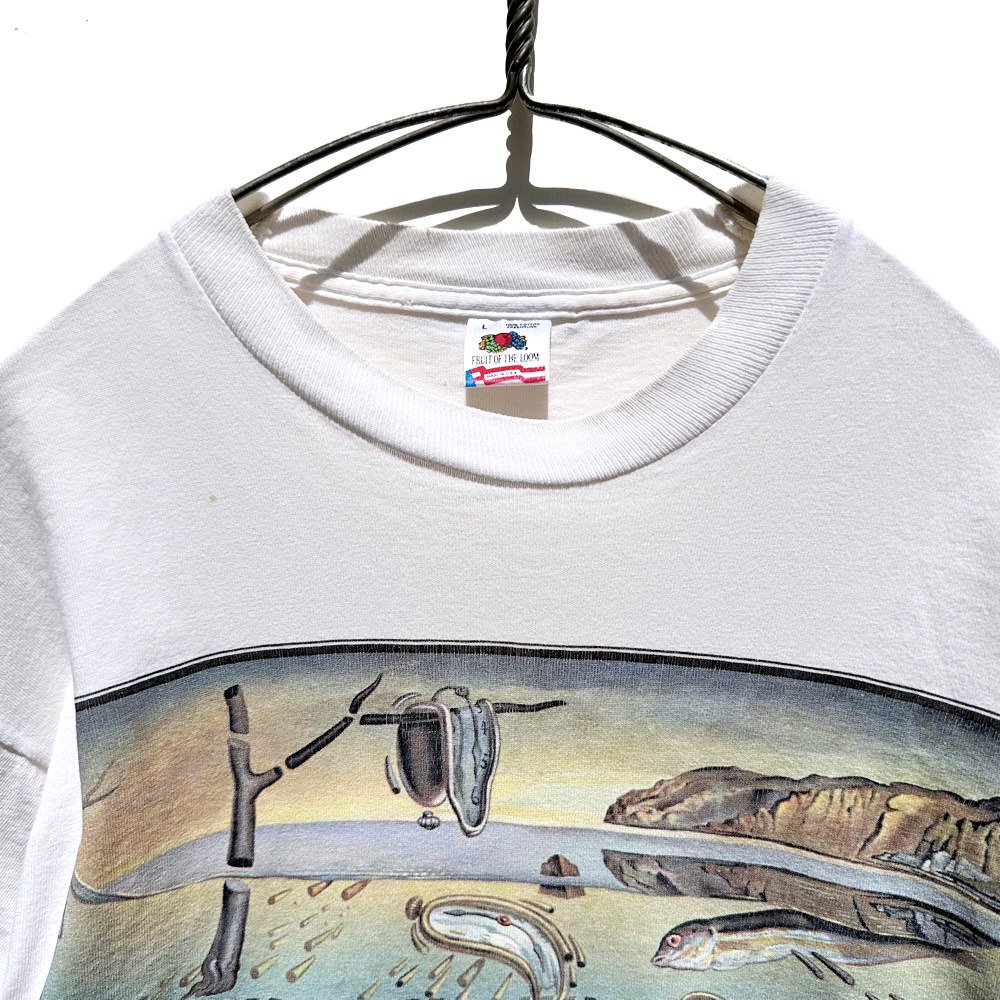 【Dali - Made In USA】サルバドール・ダリ アートプリント Tシャツ【1990's-】Vintage Art Print T-Shirt