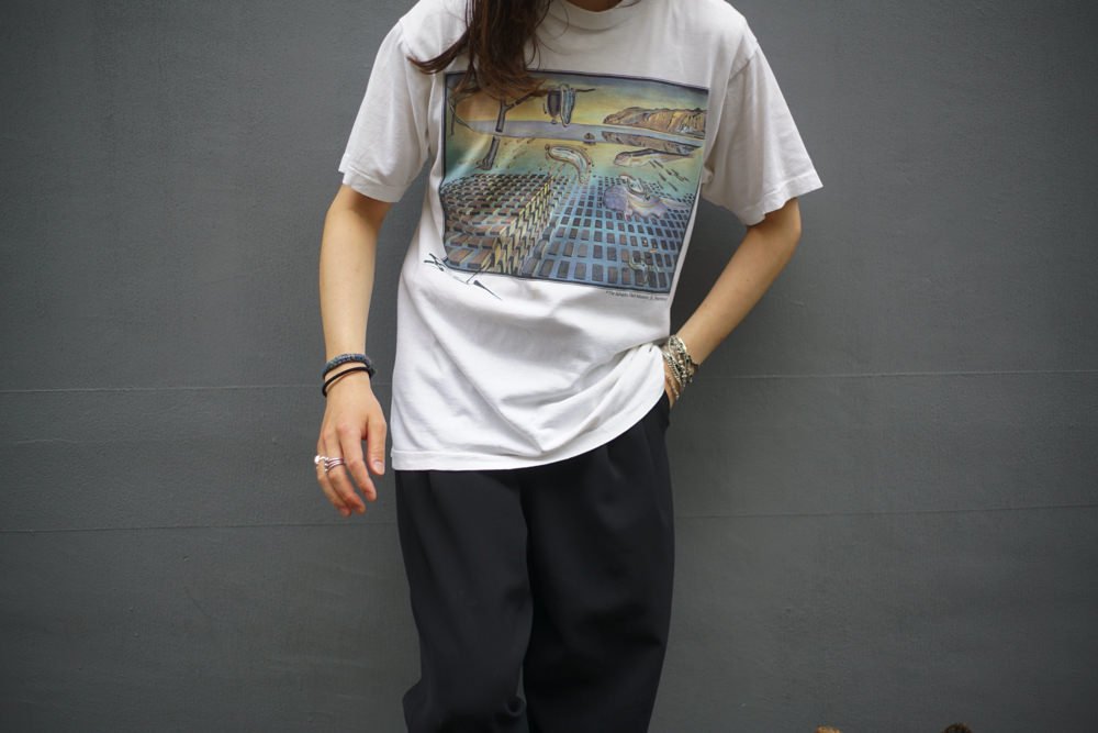 Dali - Made In USA】サルバドール・ダリ アートプリント Tシャツ【1990's-】Vintage Art Print T-Shirt  | 古着 通販 ヴィンテージ古着屋 | RUMHOLE beruf - Online Store 公式通販サイト