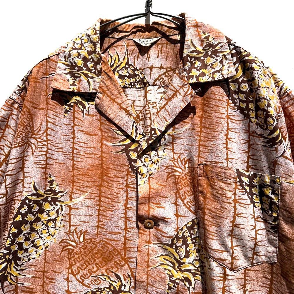 Kiilani - Made In Hawaii】ヴィンテージ コットン アロハシャツ