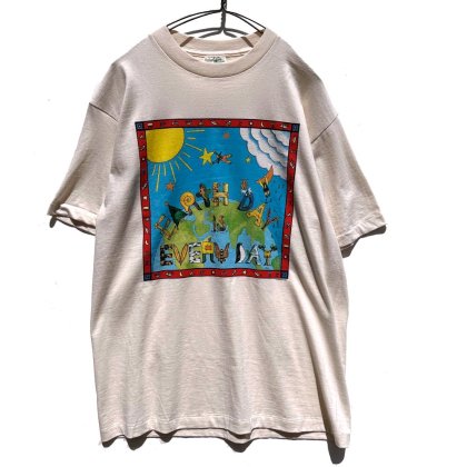  ΡHuman-i-Tees - Made In USAۥơ ݥåץTġ1990's-Vintage Print T-Shirts