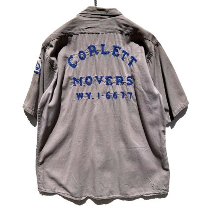  ΡCorlett Moversۥơ ġ1960's-Vintage Work Shirt