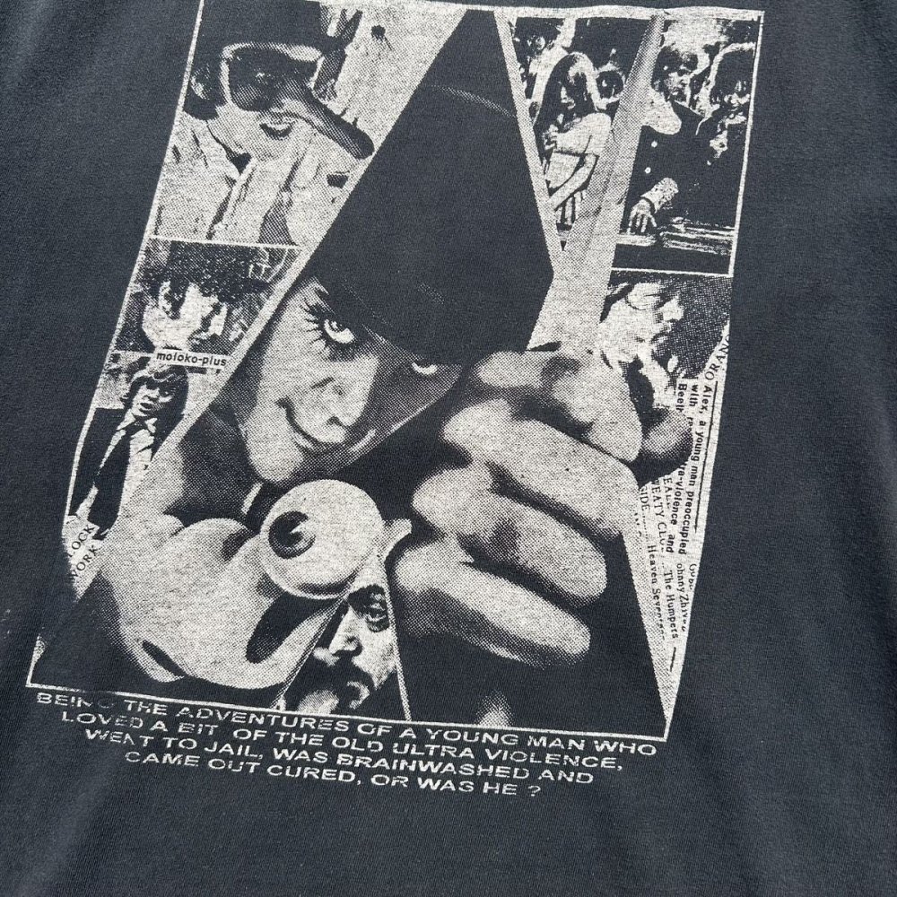 時計仕掛けのオレンジ ヴィンテージ T シャツ【A Clockwork Orange - MOSQUITO HEAD】【Late 1990s-】L |  古着 通販 ヴィンテージ古着屋 | RUMHOLE beruf - Online Store 公式通販サイト