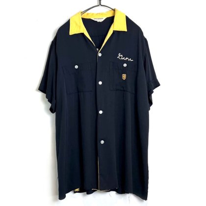  ΡNAT NASTۥơ 졼 ܡ󥰥ġ1960's-Vintage Rayon Bowling Shirt