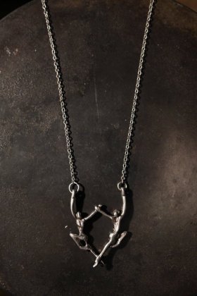  ΡVintage dance motif silver necklace ơ 󥹥  С ͥå쥹 