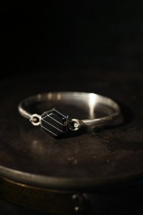  ΡMexico vintage silver  onyx bracelet ơ С ˥ ֥쥹å 