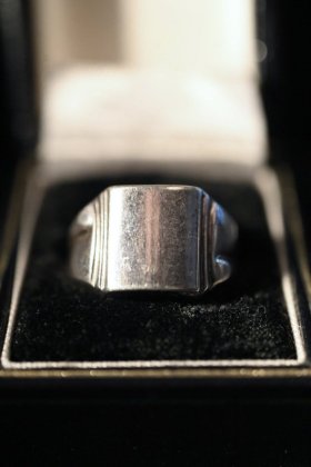  ΡMid 20th silver signet ring 20 ͥå С  