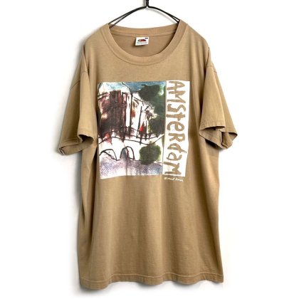  ΡMark Rarenۥơ ॹƥॢ Tġ2000's-Vintage Amsterdam Art Tee