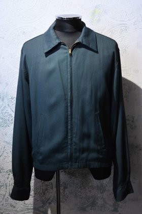  Ρus 1950s~ rayon gabardine jacket