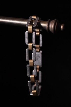  ΡMexico vintage silver  brass bracelet ᥭ ơ С ֥饹 ֥쥹å 