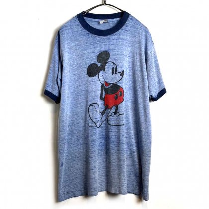  Ρ Disneyۥơ ǥˡե 󥬡Tġ1980's-Vintage Official Ringer Tee