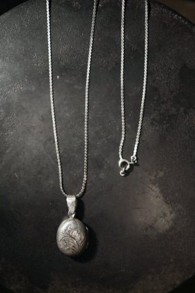  ΡVintage silver locket necklace ơ С å ͥå쥹 