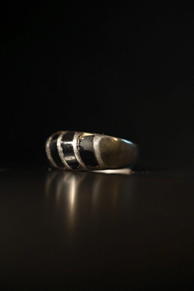 ヴィンテージ メキシカンシルバー925 TAXCO ブラックオニキス シルバービーズ ロングネックレス 62g / Vintage Mexi –  defsilver