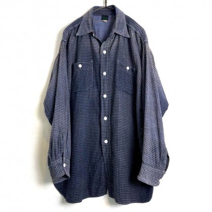  ΡJ.C.Penney Co.ۥơ ϥ եͥ륷ġ1940's-Vintage Hi Aging Flannel Shirt