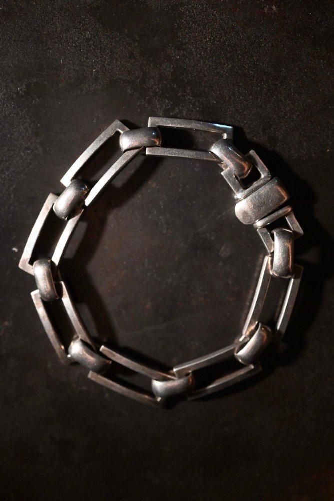 イタリア ヴィンテージ シルバー チェーン ブレスレット