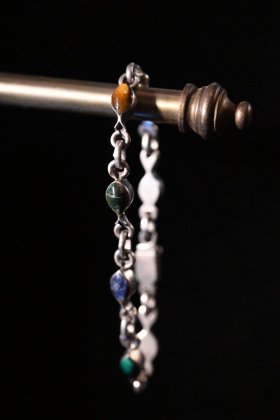  ΡMexico vintage silver  multi stone bracelet ᥭ ơ С ޥȡ ֥쥹å 