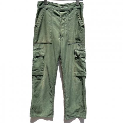  ΡU.S.ARMYۥߥ꥿꡼ եƥѥ ٥ѥġ1960's-Vintage Military Fatigue Pants Utility Trousers W-30
