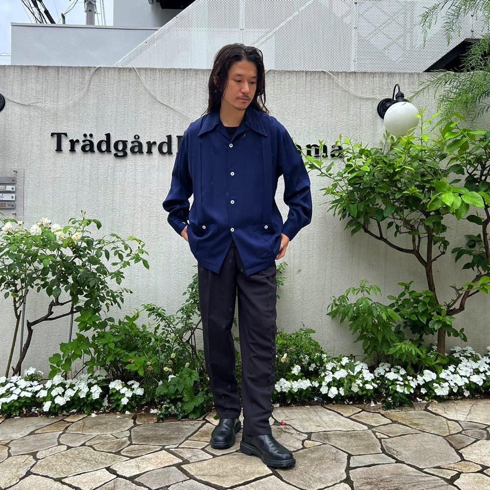 Townfield】ヴィンテージ レーヨンギャバジン ナッソー