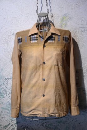  Ρus 1960s gradation cotton shirt