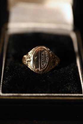  ΡEarly 20th 10K gold signet ring 20Ƭ 10K  ͥåȥ  