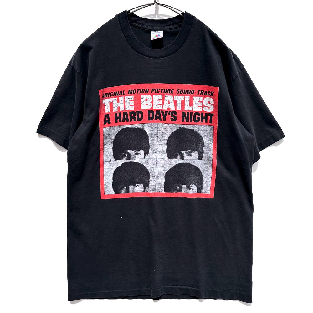 【BEATLES - A Hard Day's Night】ヴィンテージ オフィシャル Tシャツ【1992's - Made In  USA】Vintage T-Shirt