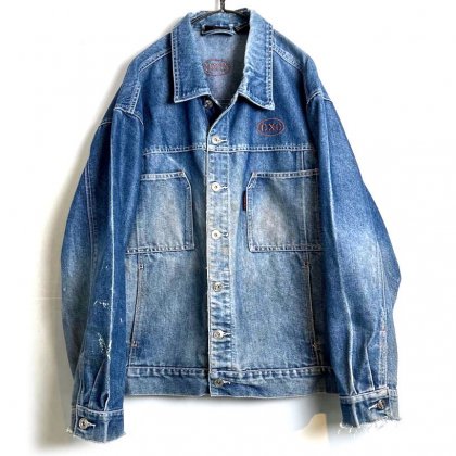 ΡCROSS COLOURSۥơ  ǥ˥ॸ㥱åȡ1990's-Vintage Good Aging Denim Jacket
