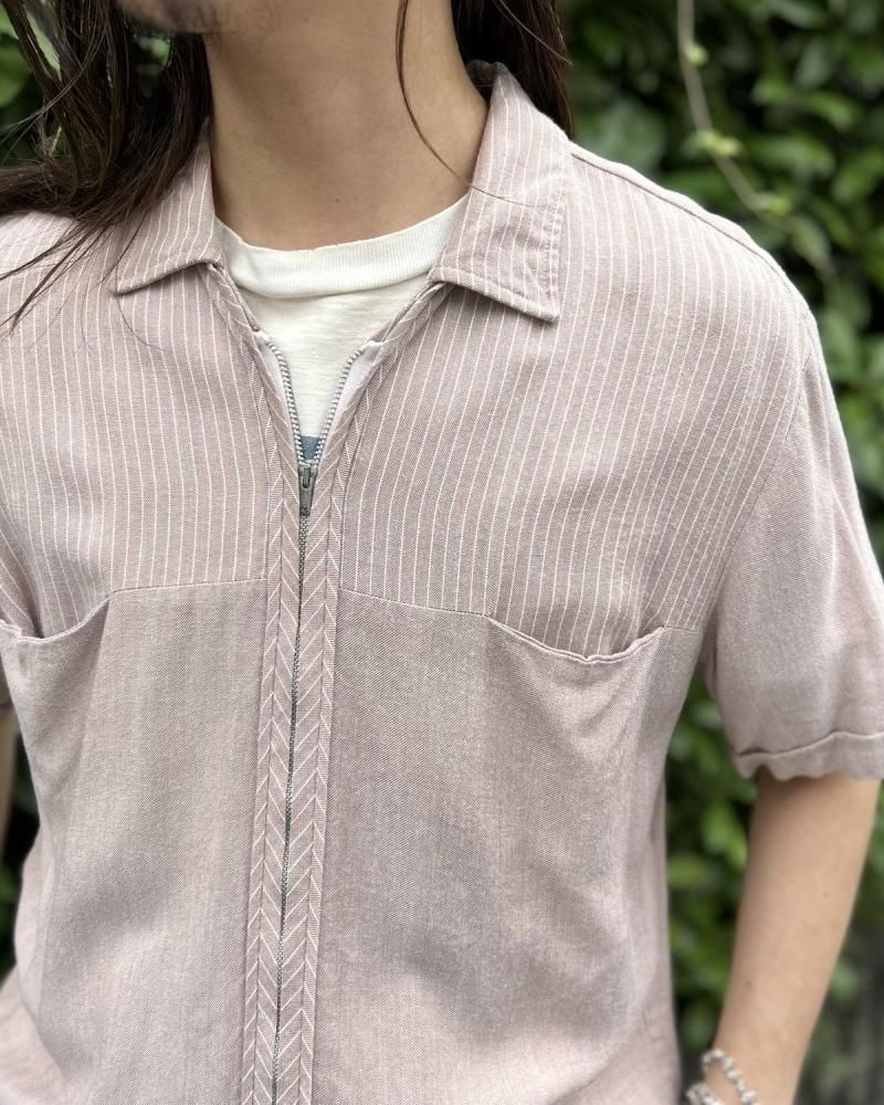USED] vintage 刺繍レーヨンシャツ | garden730