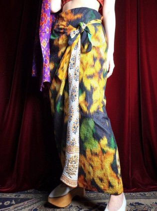  ΡDRIES VAN NOTEN / ɥꥹΥåƥ Archive 2022ss ɤ Brock Print Wrap Skirt