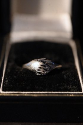  ΡVintage shake hand motif silver ring ơ ϥ С  