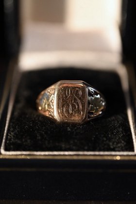  Ρus 1910s 10K gold signet ring