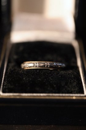  Ρus 1960s~ 10KGF  silver ring