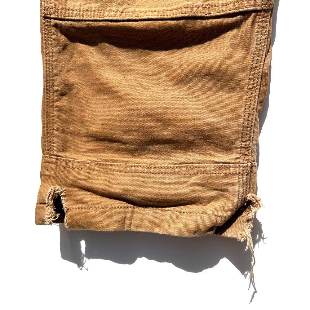 Carhartt】ヴィンテージ ダブルニー キャメル ダック オーバーオール
