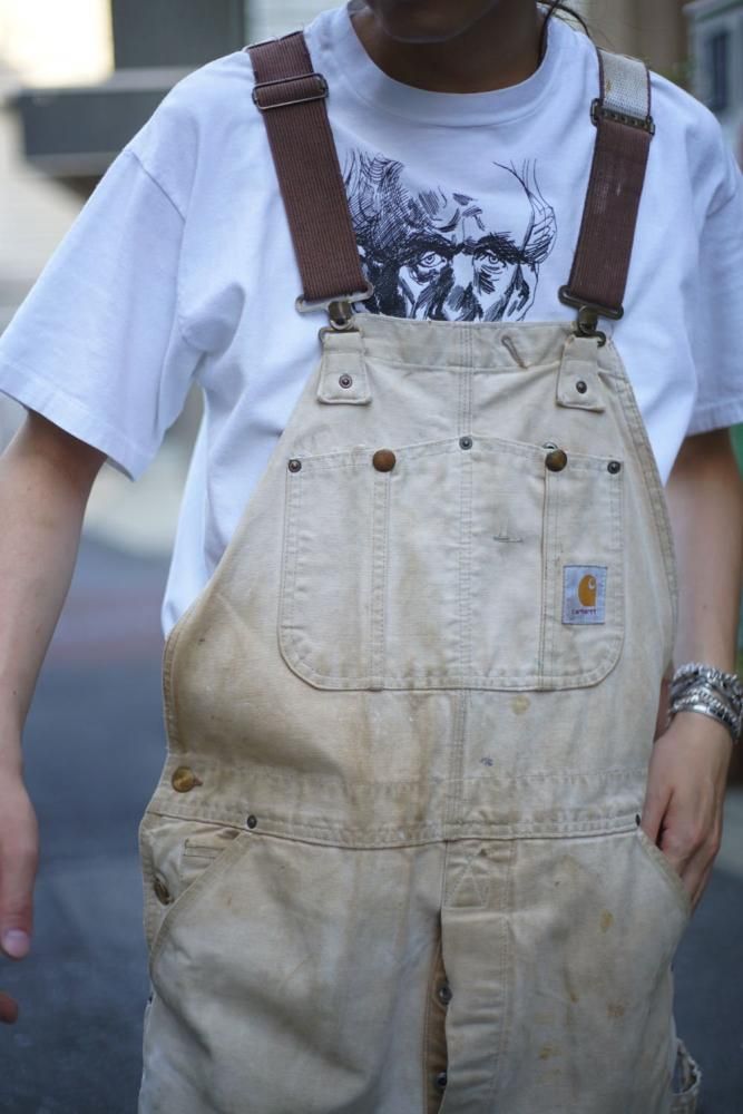 Carhartt】ヴィンテージ ダック オーバーオール ハイエイジング