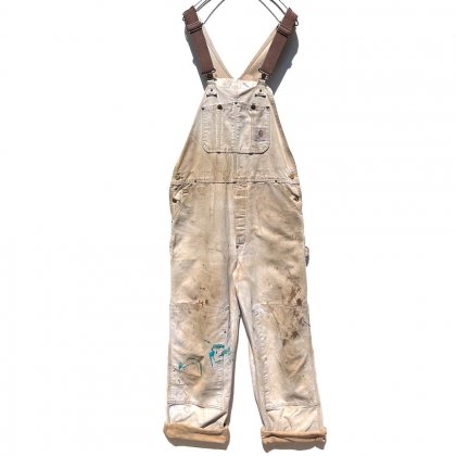  ΡCarharttۥơ å С ϥ ڥ󥭡1990's-Vintage Duck Overall High Aging