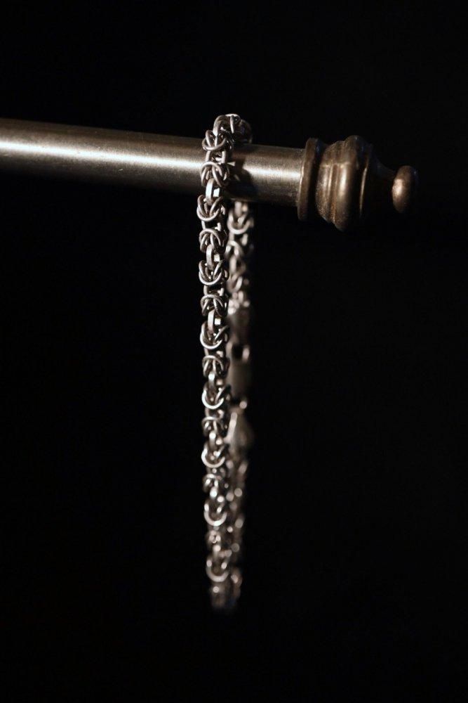 イタリア製 ヴィンテージ HEAVY ヘビーチェーンブレスレット シルバー925 イタリア製 ヴィンテージ HEAVY ヘビーチェーンブレスレット