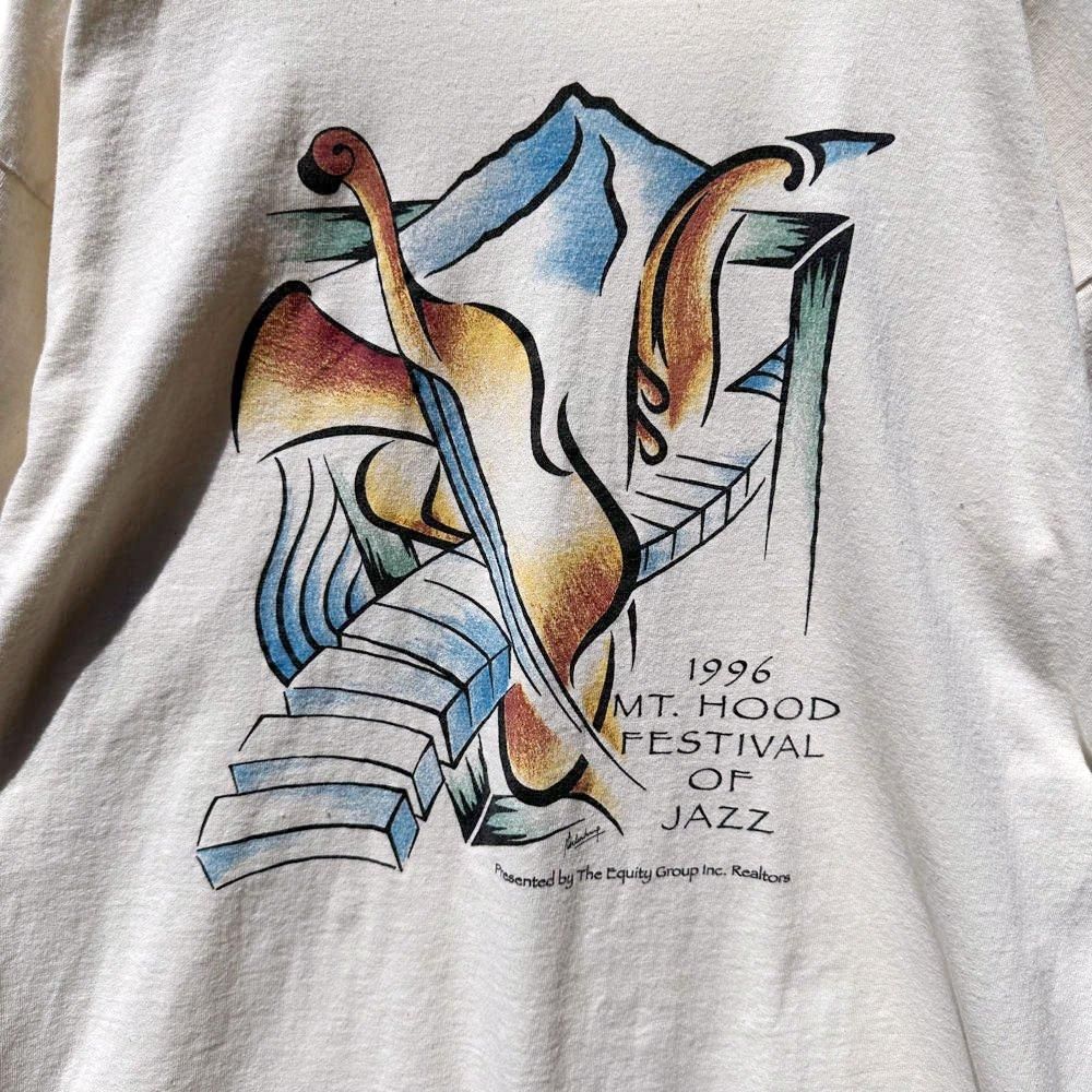 古着 90s USA製 Jazz & Heritage Festival ジャズ フェス T