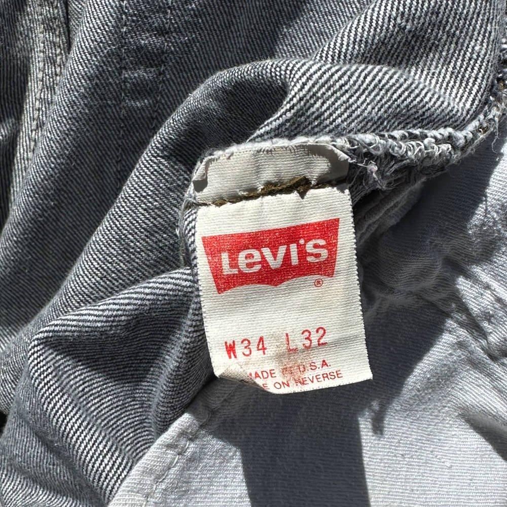 リーバイス 501 ブラック 先染め【Levis 501-0658 Made in USA