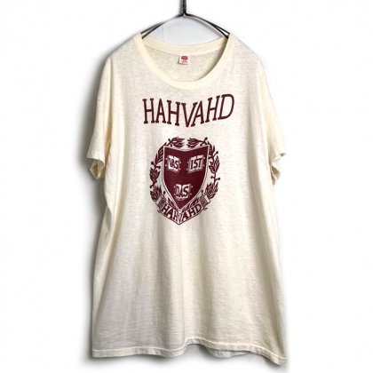  ΡHAHVAHDۥơ å Tġ1970's-Vintage College Tee