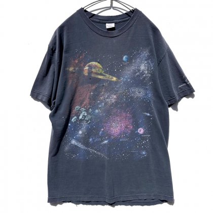  ΡJohnson Space Center - Made In USAۥơ  ߥåȥץTġ1998'sVintage Print T-Shirt