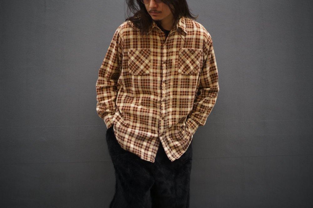 【Special】50s J.C.PENNEY コットンネルシャツ 50s PENNEY'S TOWNCRAFT | コットンネルシャツ - MATIN, VINTAGE