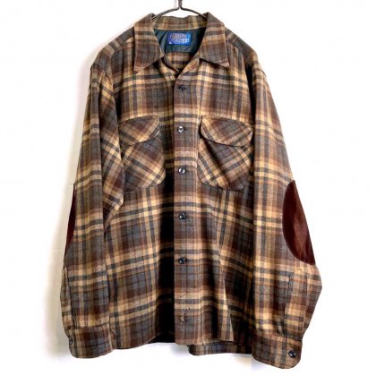  ΡڥɥȥPENDLETONۥơ 롼ץ顼 륷ġ1970's-Vintage Loop Collar Wool Shirt