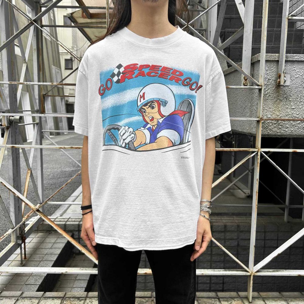 マッハGoGoGo ヴィンテージ T シャツ【GO SPEED RACER GO!】【1993s-】WH L | 古着 通販 ヴィンテージ古着屋 |  RUMHOLE beruf - Online Store 公式通販サイト