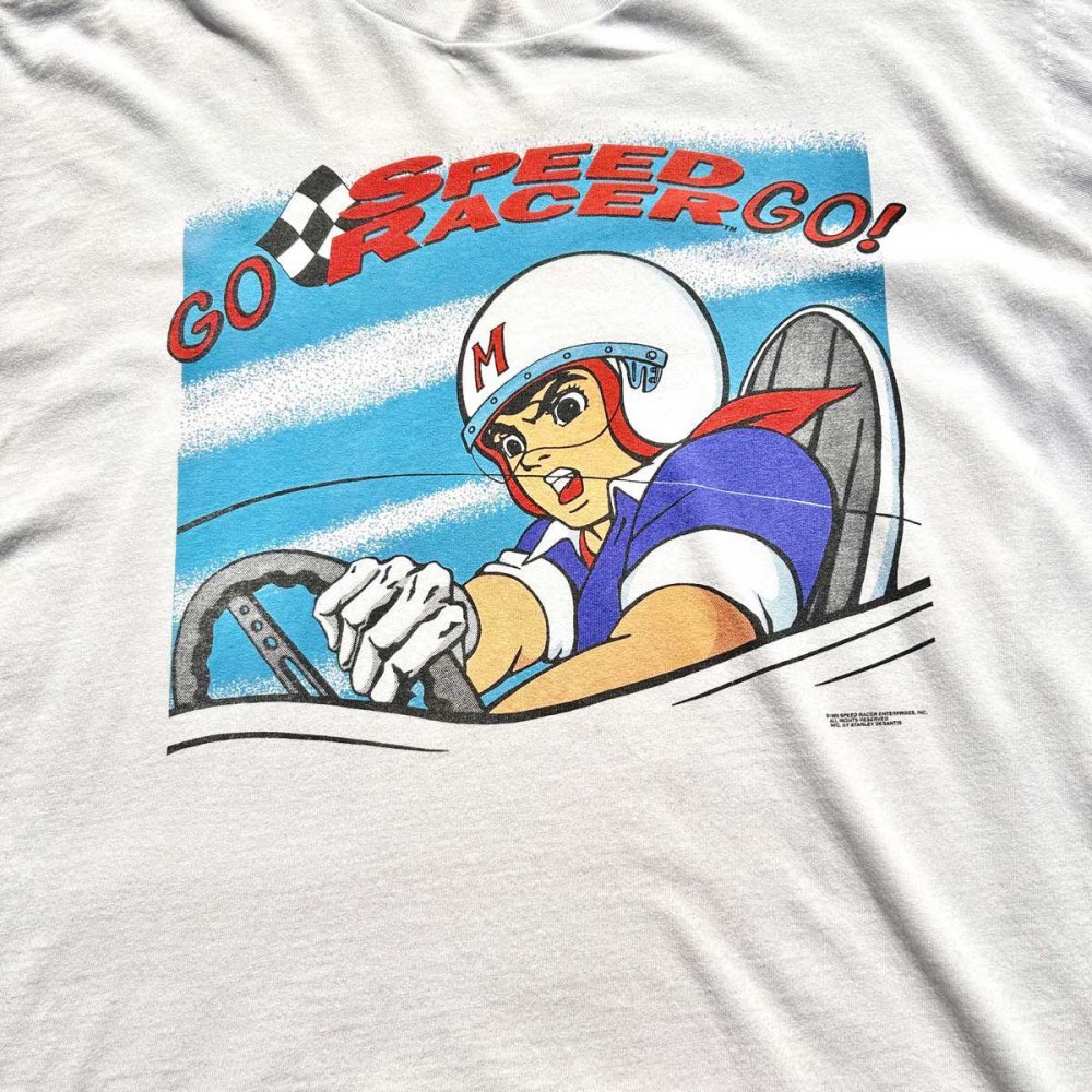 マッハGoGoGo ヴィンテージ T シャツ【GO SPEED RACER GO!】【1993s-】WH L