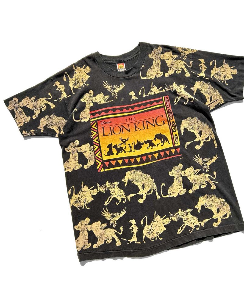 ライオンキング ヴィンテージ T シャツ AOP【THE LION KING】【1990s-】BK One Size