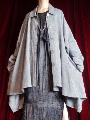  ΡModern Deformation Linen Coat