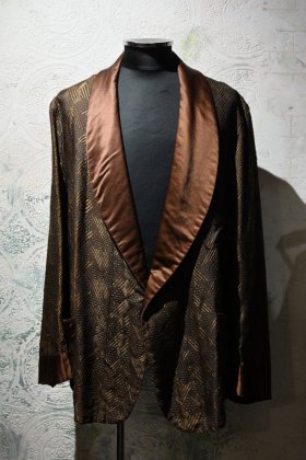  Ρus 1950 jacquard smoking jacket