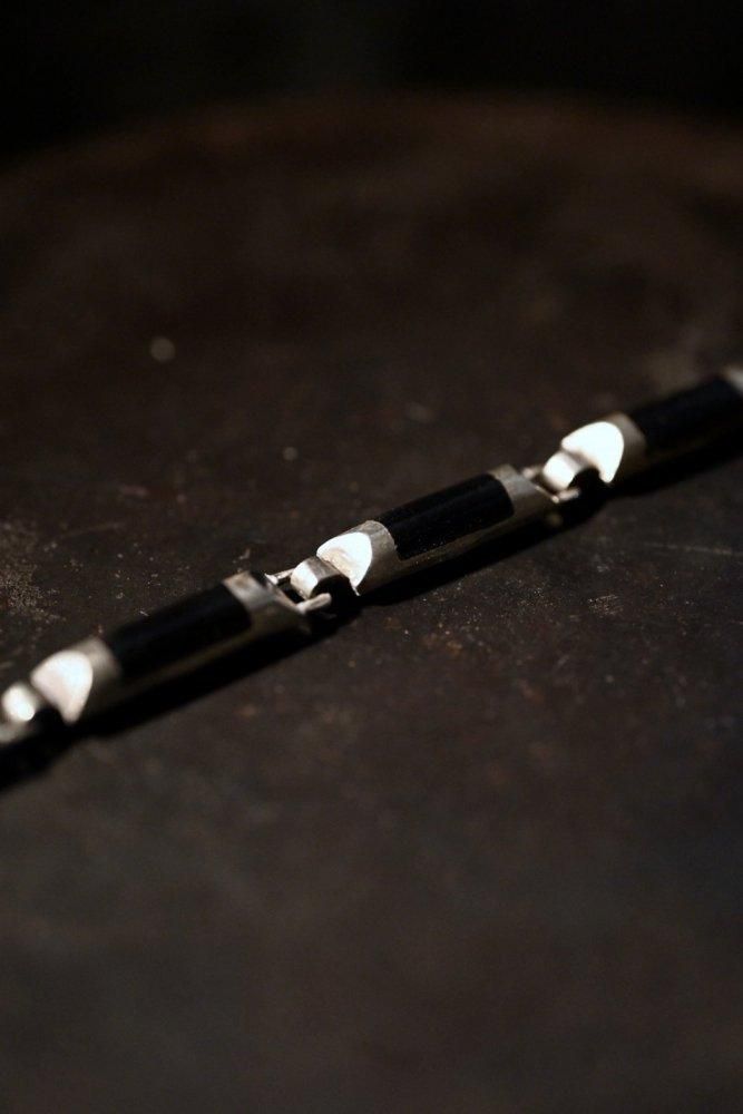 ヴィンテージ シルバー オニキス ブレスレット [ sterling