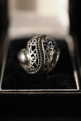  ΡVintage silver  gold filled ring ơ С ɥե  