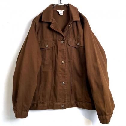  ΡHunters Runۥơ ȥå㥱åȡ1990's- Vintage Trucker Jacket